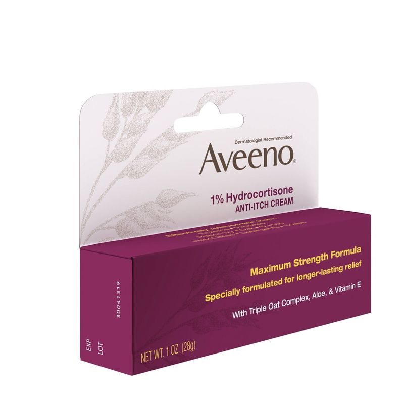 Aveeno Active Naturals Anti-itch Cream - 1oz