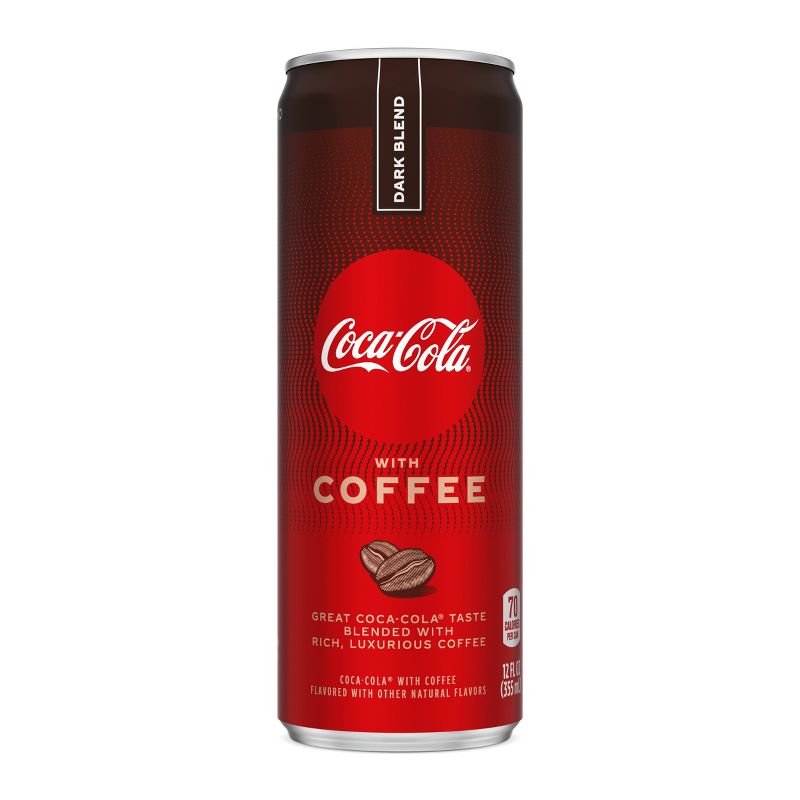 Coca-Cola with Coffee Dark Blend - 12 fl oz Can