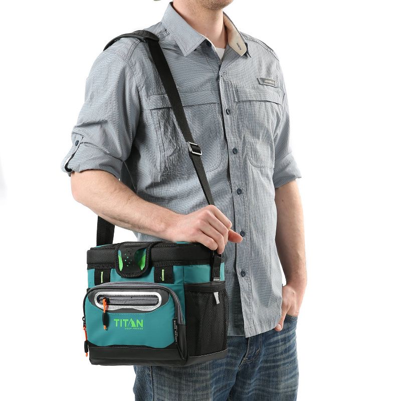 California Innovations Titan Deep Freeze 6qt Zipperless HardBody Cooler - Green