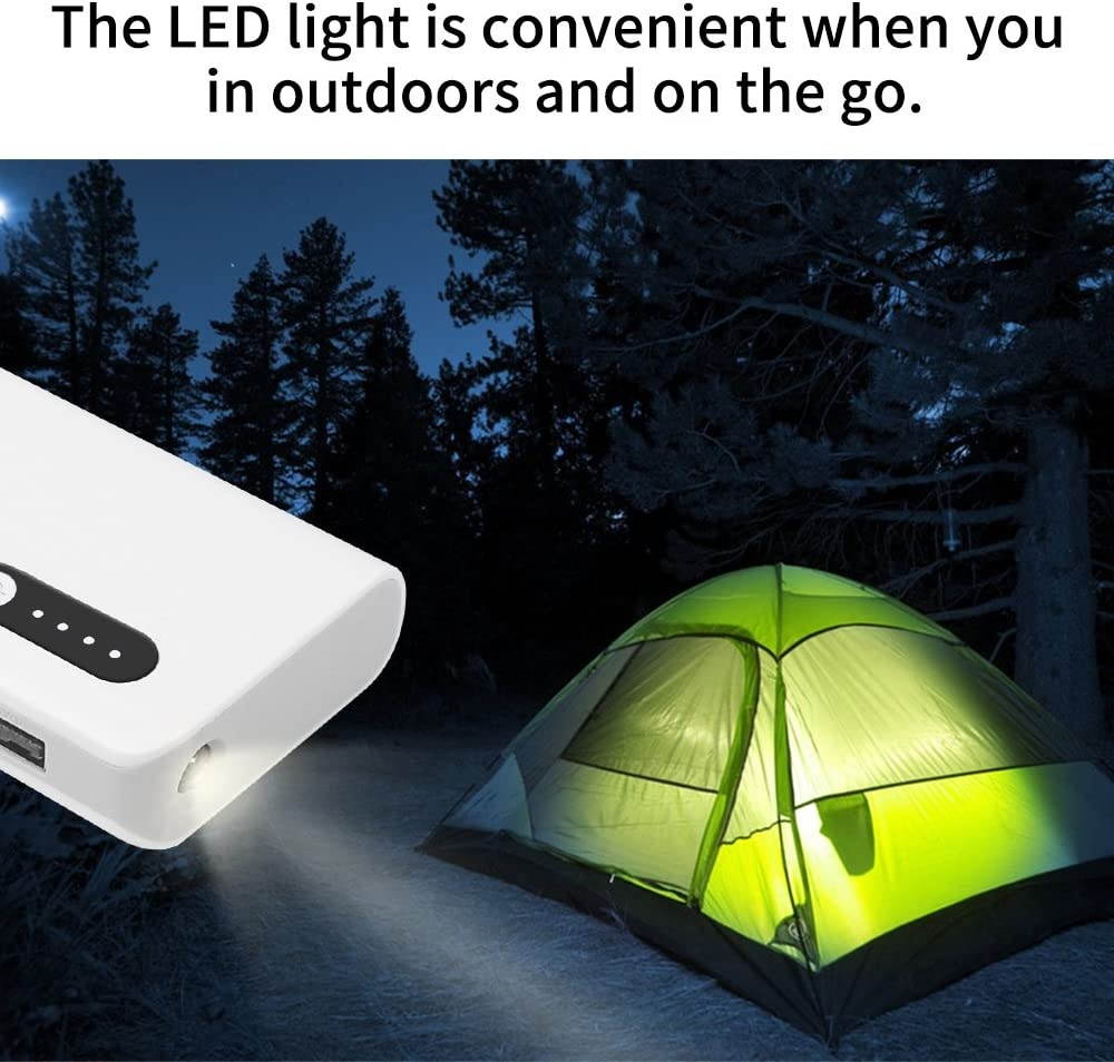 SOLICE High Capacity 16800mah External Battery Power Bank Portable Charger Backup Pack with LED Light Dual USB for iPhone & ipad Samsung Galaxy and More