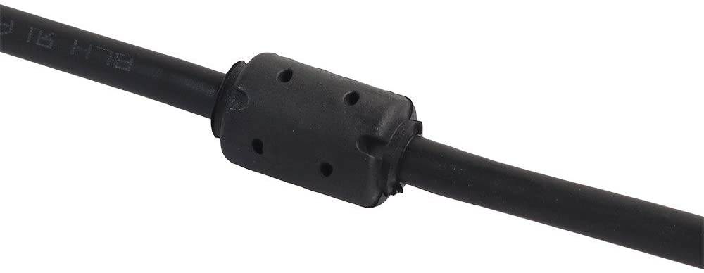 ANRANK VC6015AK Blue SVGA Super VGA Monitor 15Pin M/M Male to Male Extension Cable Cord for PC Laptop (6FT)