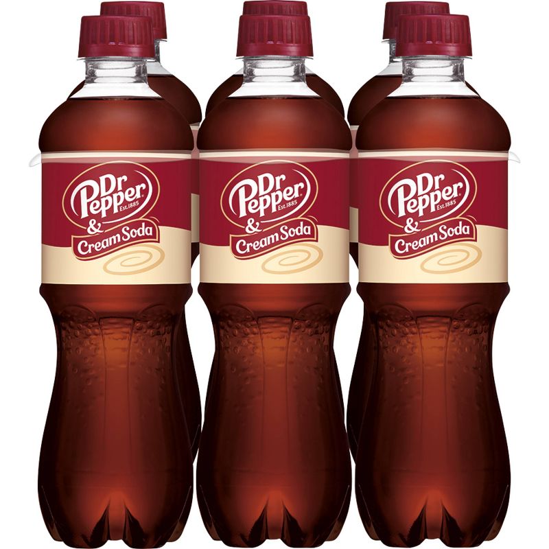 Dr Pepper Cream Soda - 6pk/16.9 fl oz Bottles