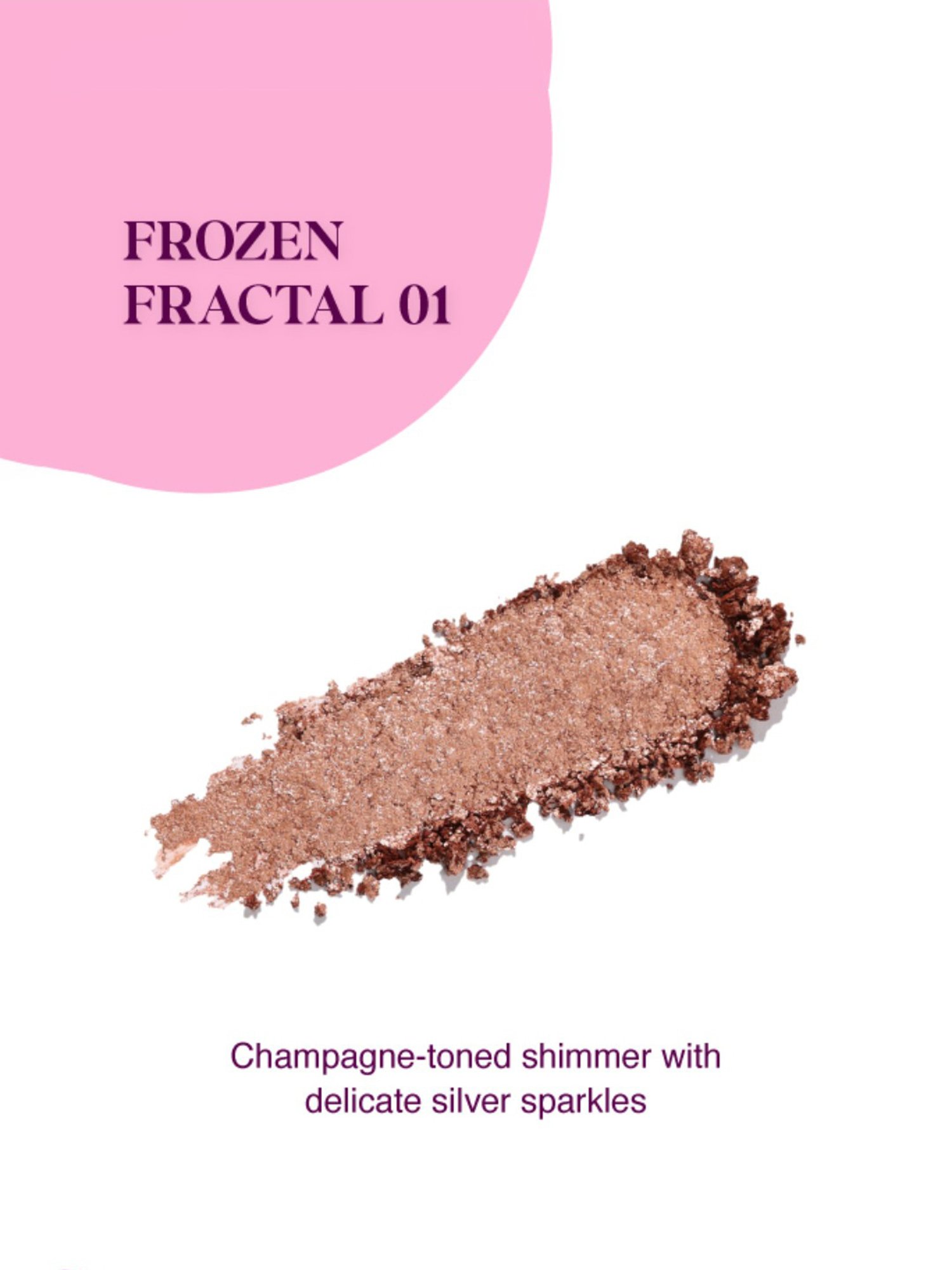 Typsy Beauty Magic Dust Foil Eyeshadow Frozen Fractals 01 - 1.9 gm