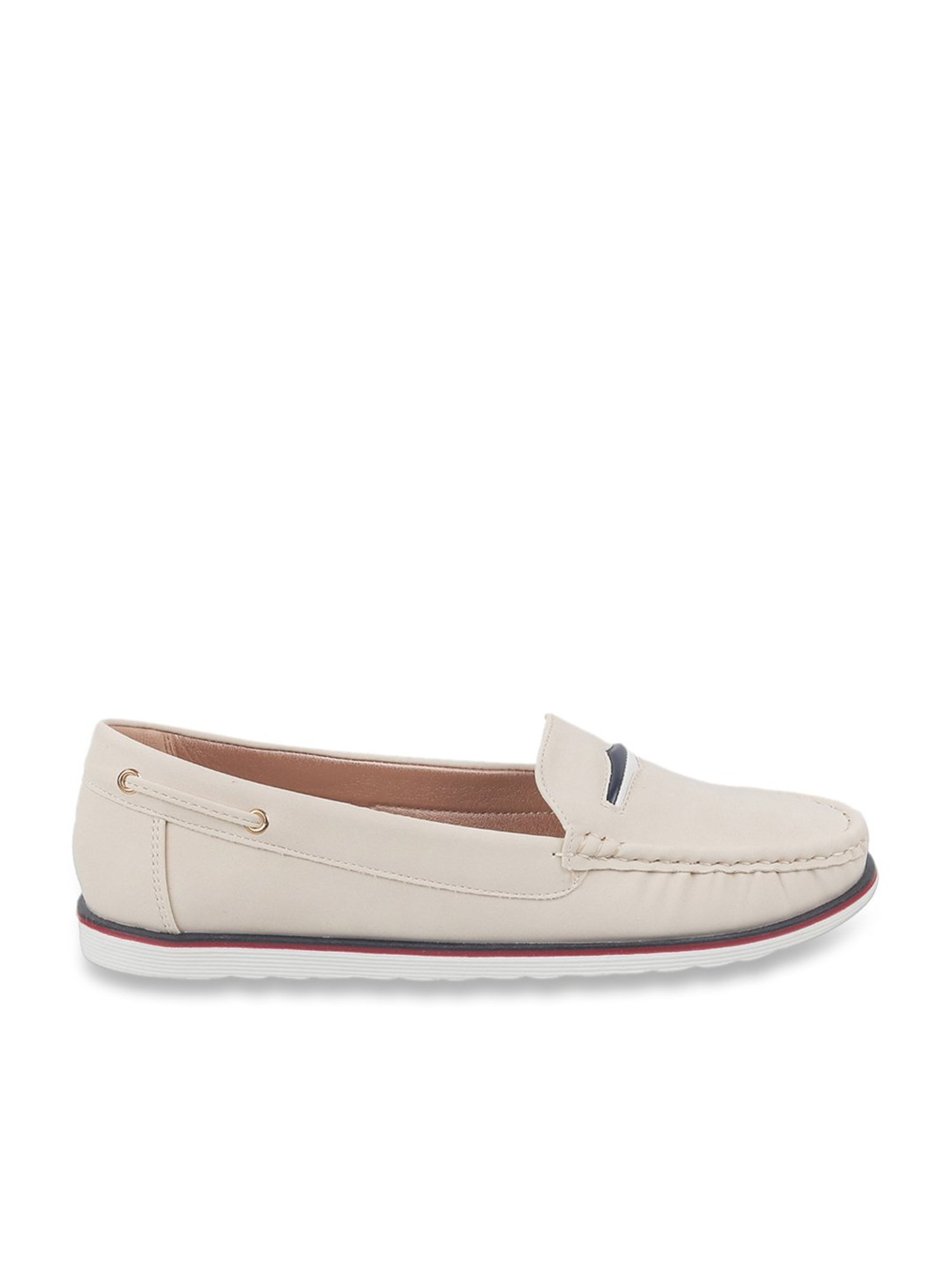 Metro Women's Beige Casual Loafers