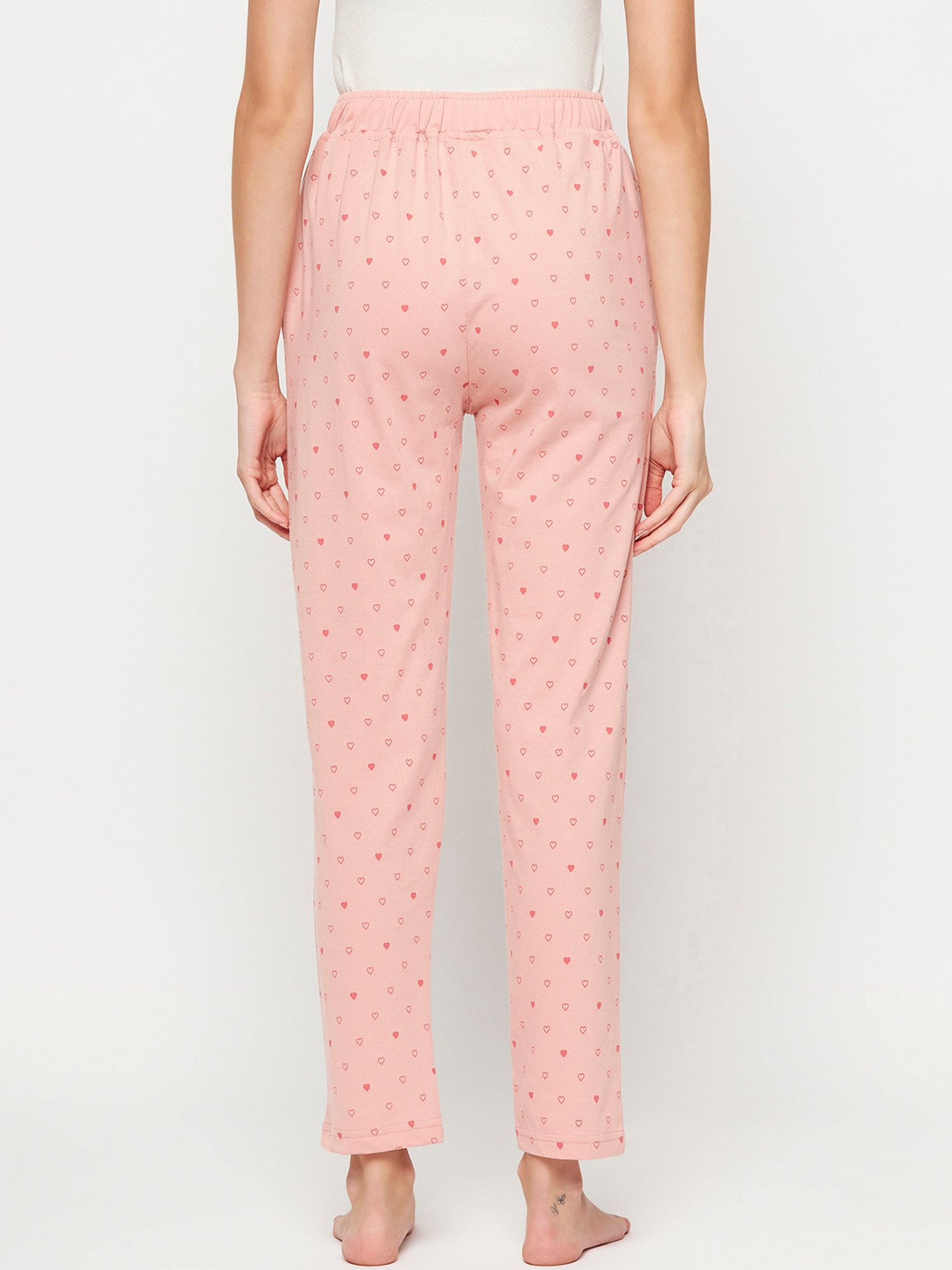 Okane Peach Printed Lounge Pants
