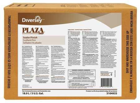 Plaza Plus Hard Surface Sealer 5GAL Diversey Floor Cleaners 5104933 807174504705