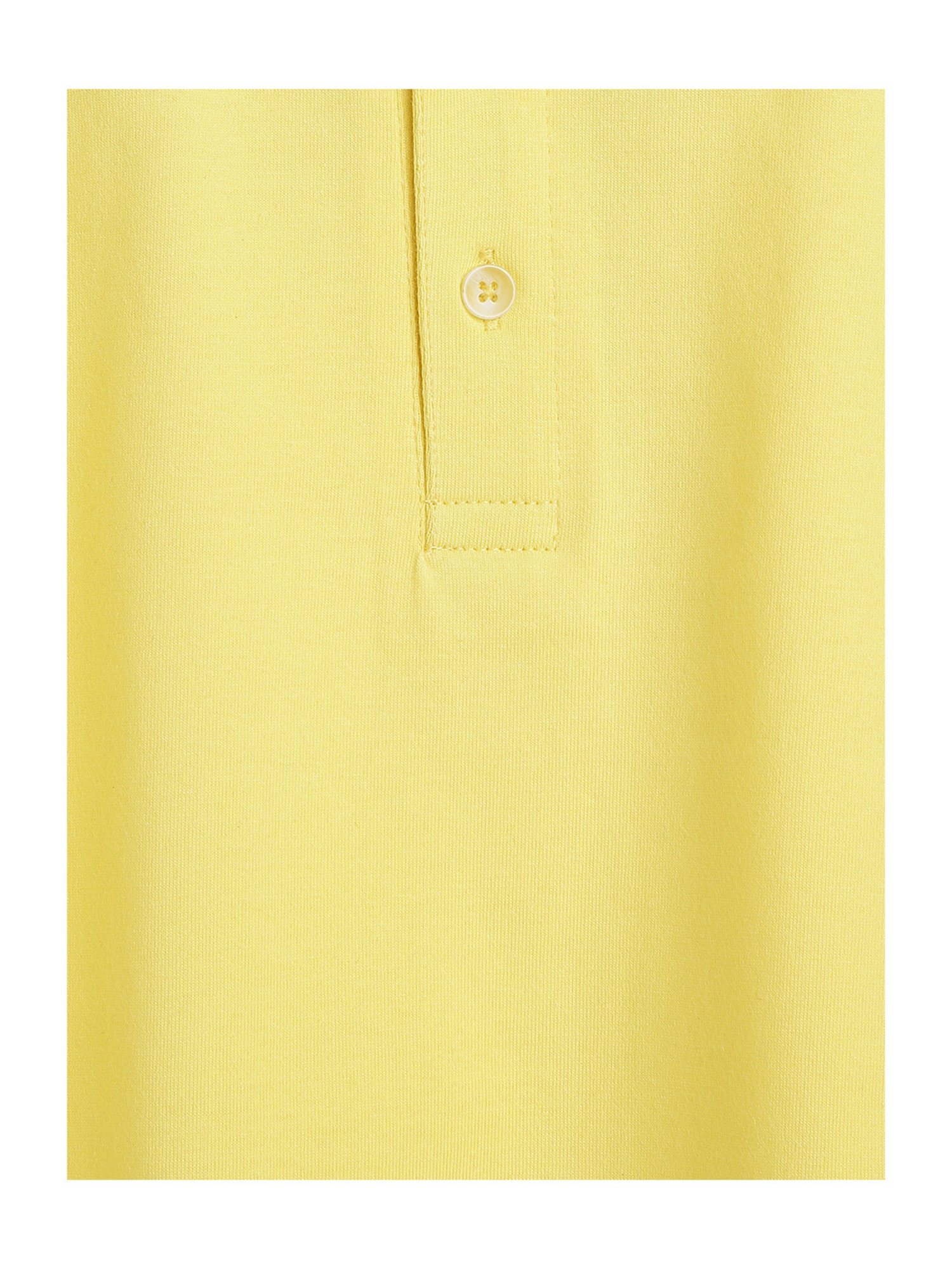 Campana Kids Yellow Solid Polo T-Shirt