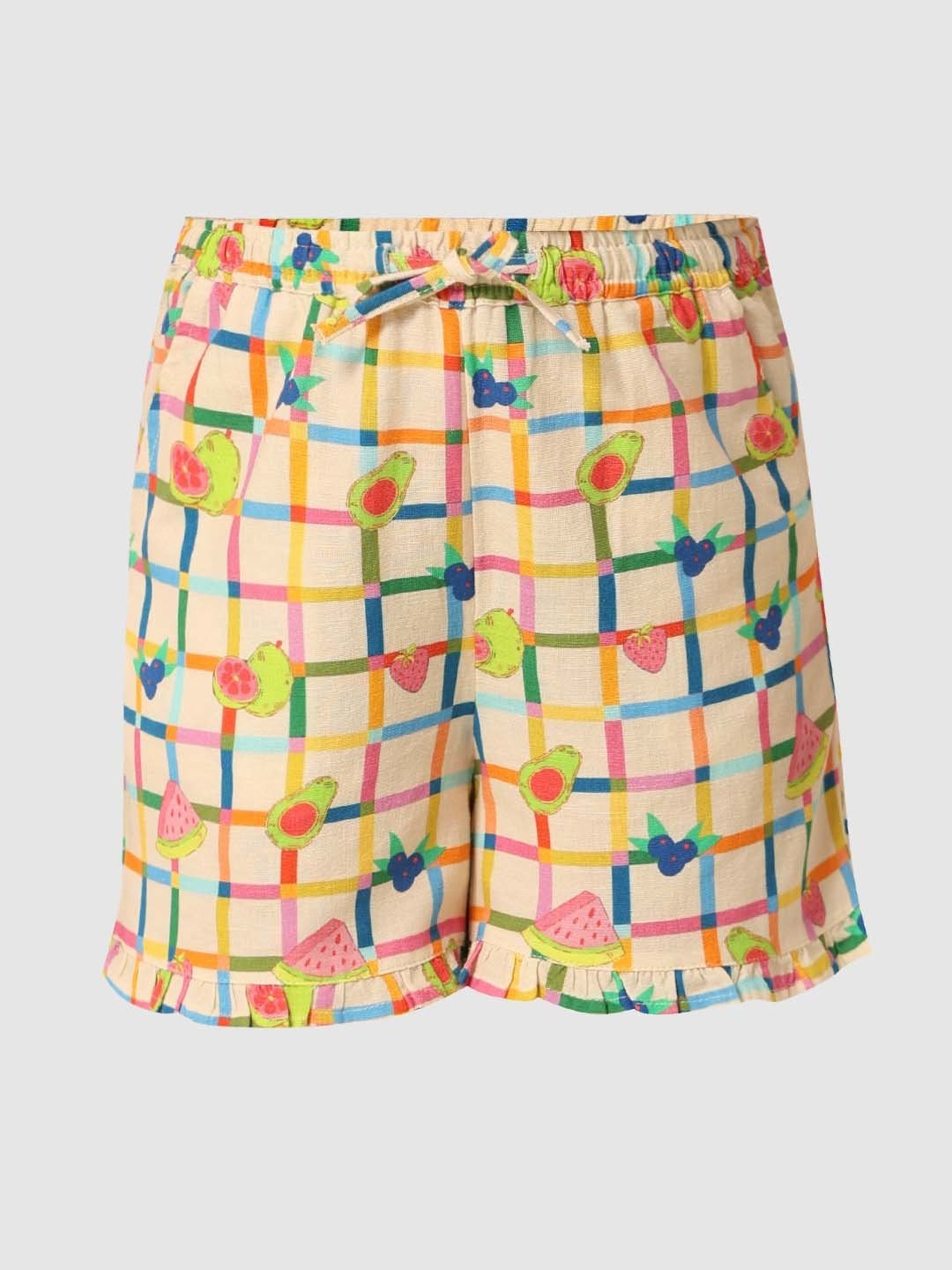 VERO MODA GIRL Multicolor Printed Shorts