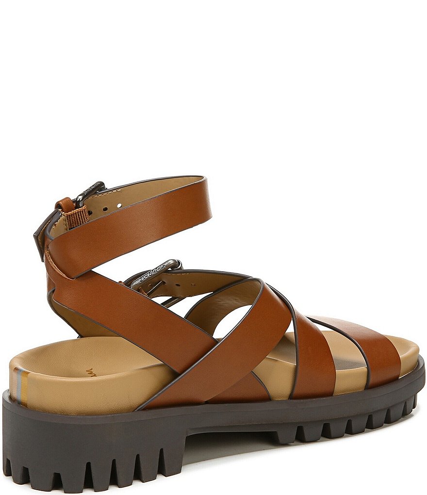Sam Edelman Eleanora Leather Ankle Wrap Sandals