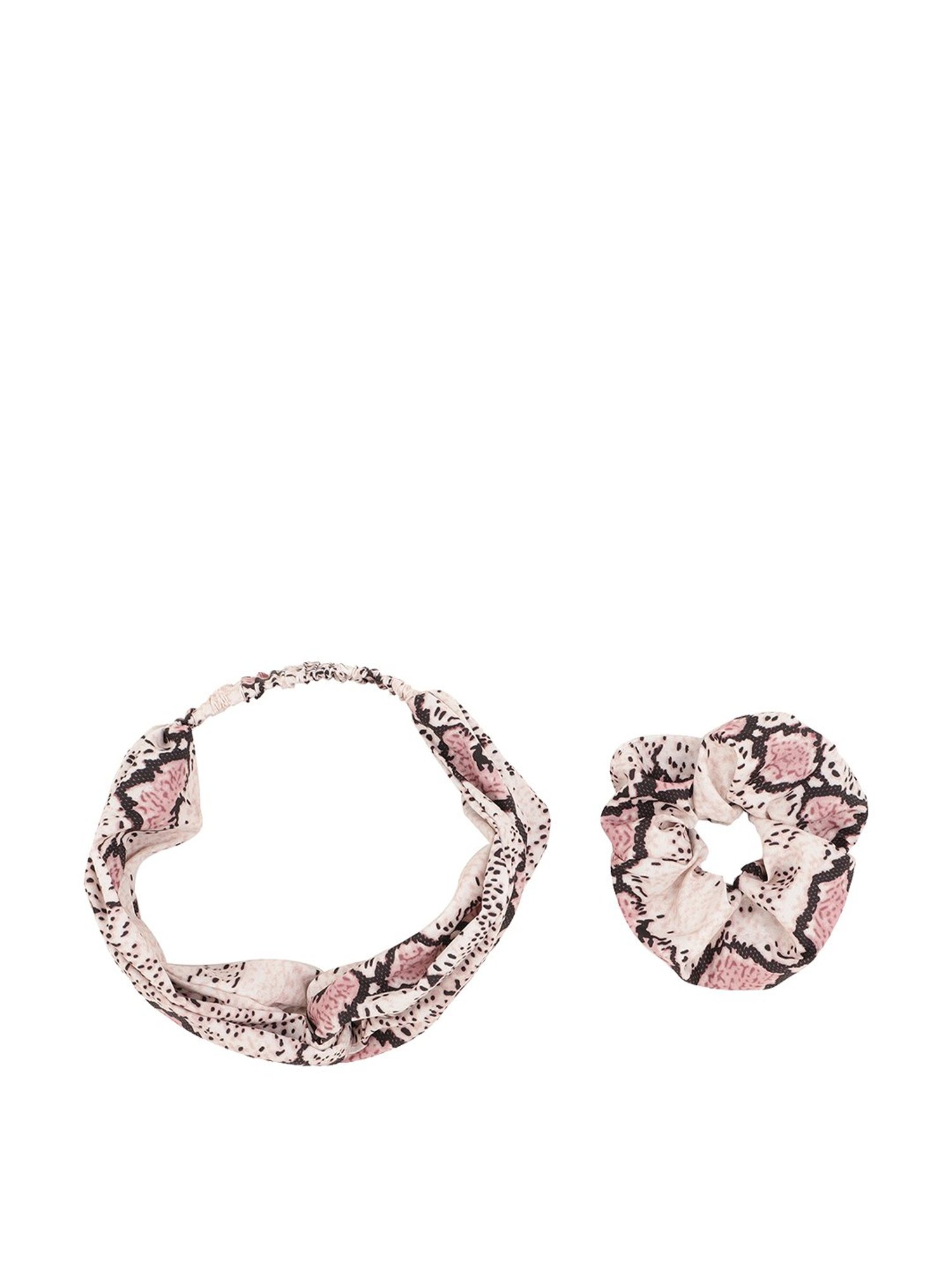 Choko Beige Embellished Hair Band