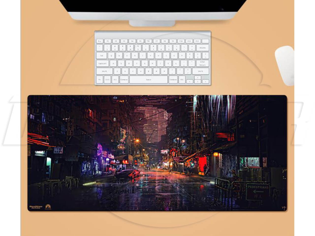 SA Cyberpunk 2077 Large soft Second element anime mouse pad game keyboard Non-slip Rubber sole Expand mouse pad(0.12&ldquo; x 31.80&rdquo; x 11.80&ldquo;) Suitable for PC/laptop/desktop computer desk Large mouse pad