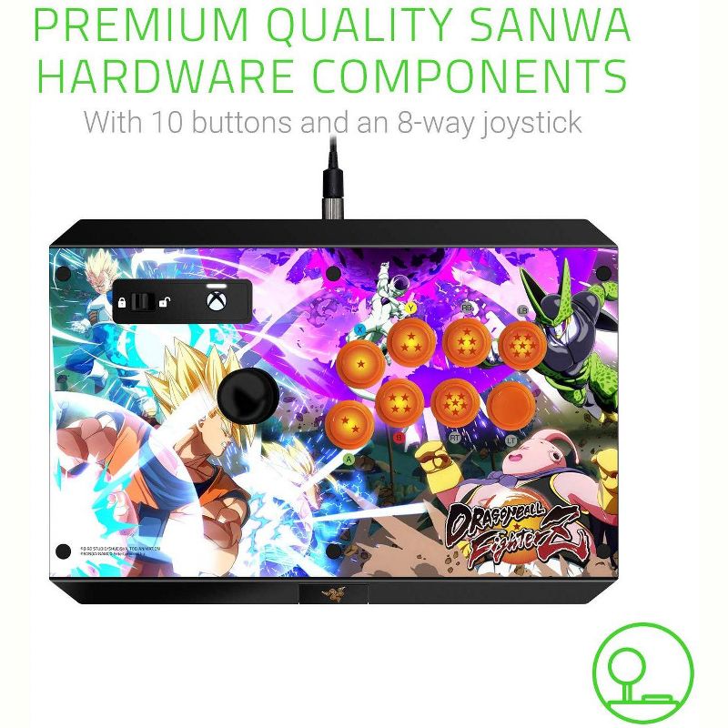 Razer Atrox Dragon Ball Fighter Z Edition Stick for Xbox One - Fully Mod-Capable