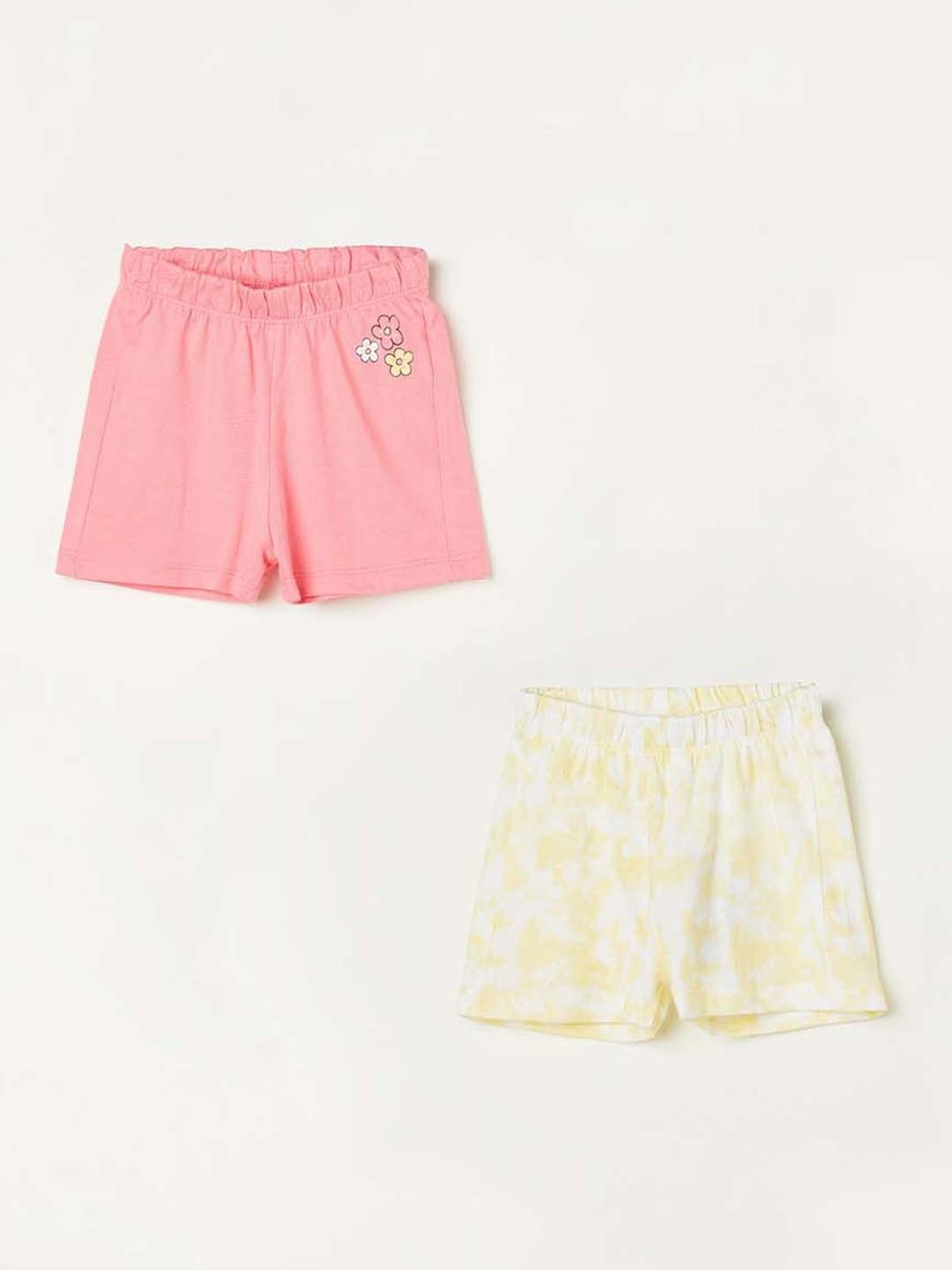 Bumzee Kids Multicolor Printed Shorts (Pack Of 3)