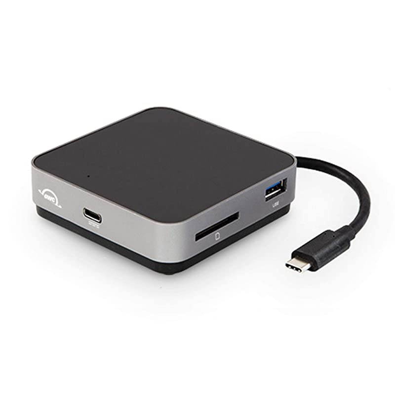 USBC Travel Dock 5 Port with USB 31 HDMI SD Card and 100W Power Pass Through Space Grey