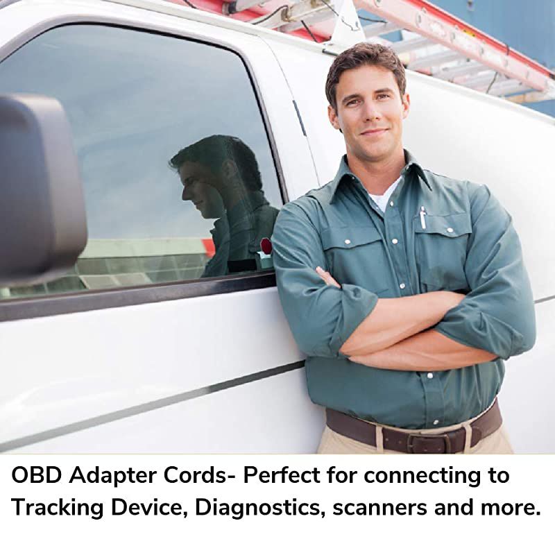 OBD 2 High Speed Extension Splitter YCable 9 Pin Male amp Female to 16 Pin Adapter| for Trucks amp Cars Connect to Trackers Diagnosis Radio and More