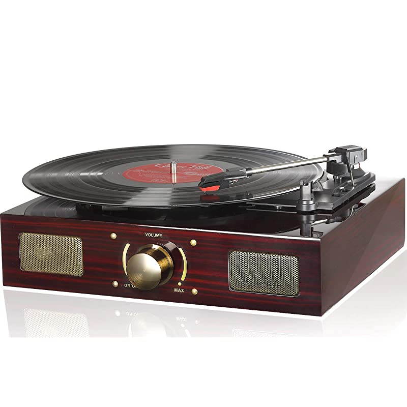 VICTROLA V50200BK V50    S RETRO RECORD PLAYER WITH BLUETOOTH  AND CD PLAYER   USB  BLACK