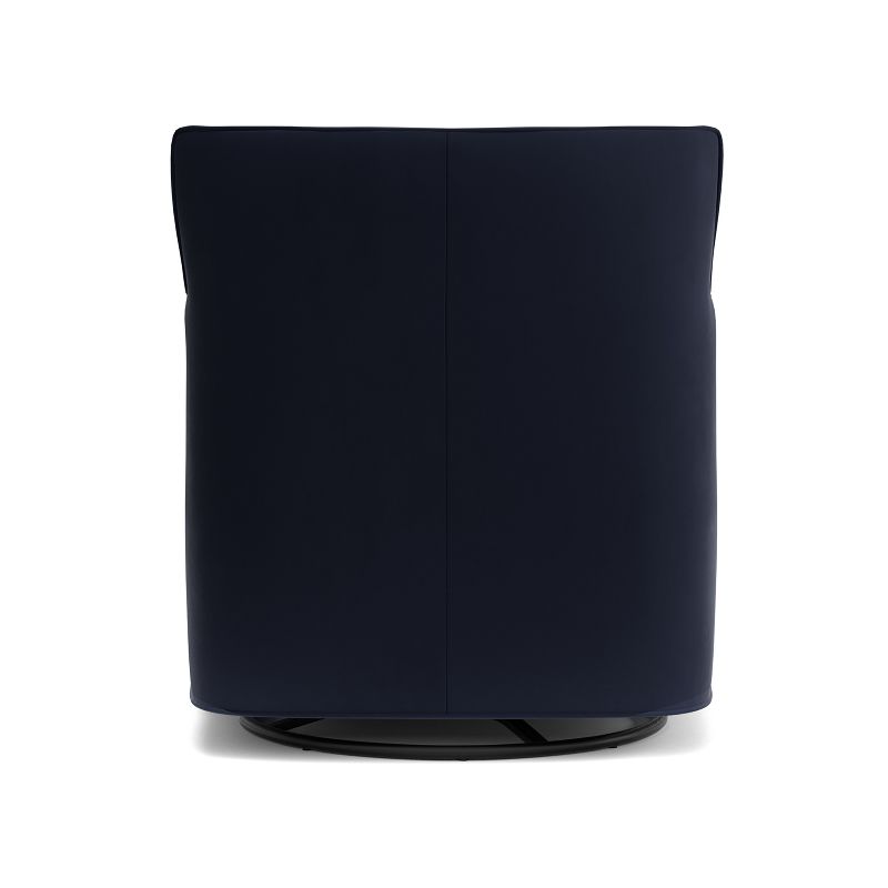 Zerk Swivel Armchair Blue - Handy Living