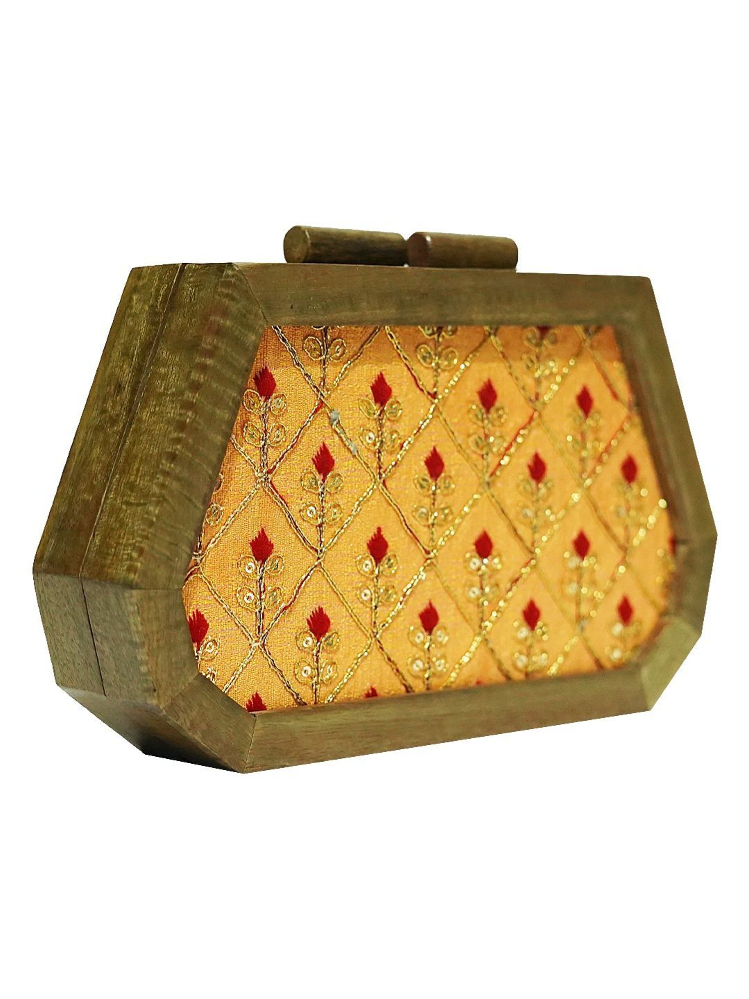 Estee & Lilly Turn Key Closure Clutch - Black