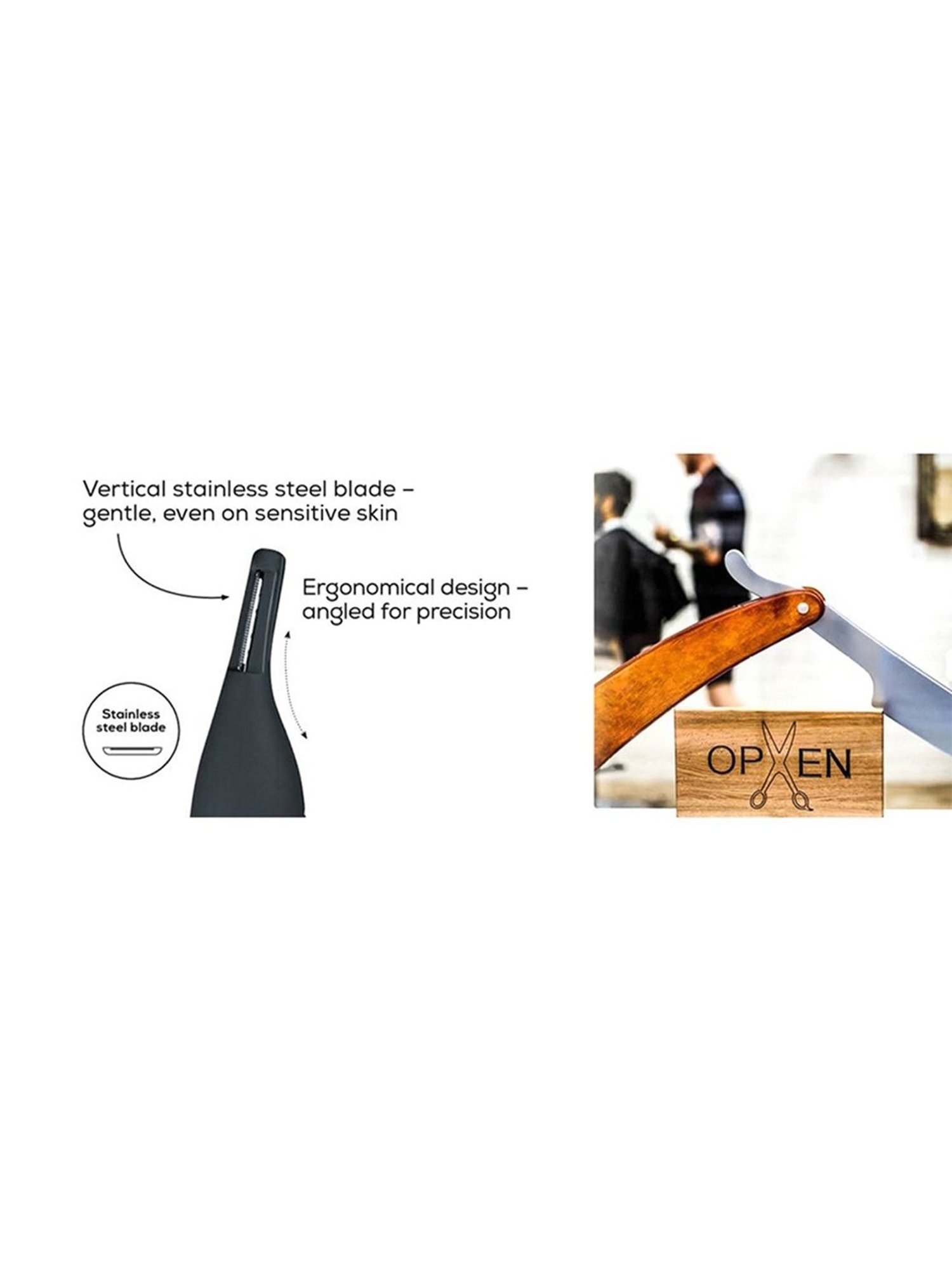 Beurer HR 2000 Precision Trimmer for Men (Black)