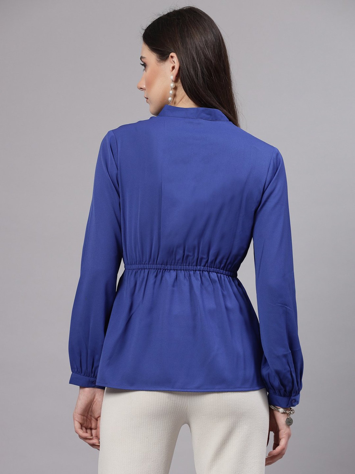 Style Quotient Blue Regular Fit Top