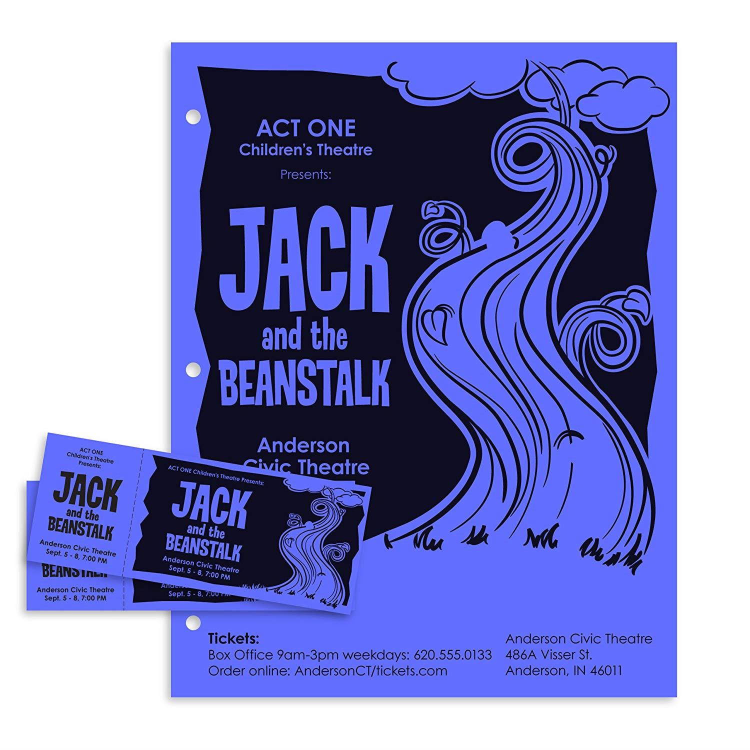 Astrobrights Color Paper, 8.5  x 11 , 24 lb/89 gsm, Venus Violet, 500 Sheets (22081)