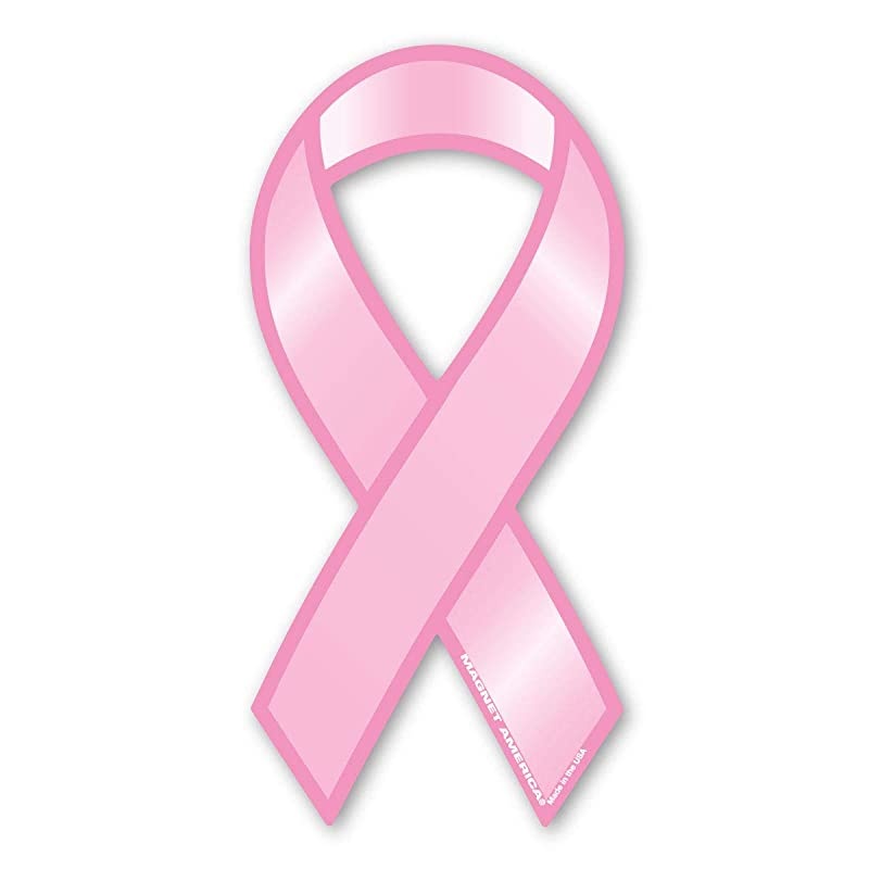 Pink Awareness Ribbon Magnet