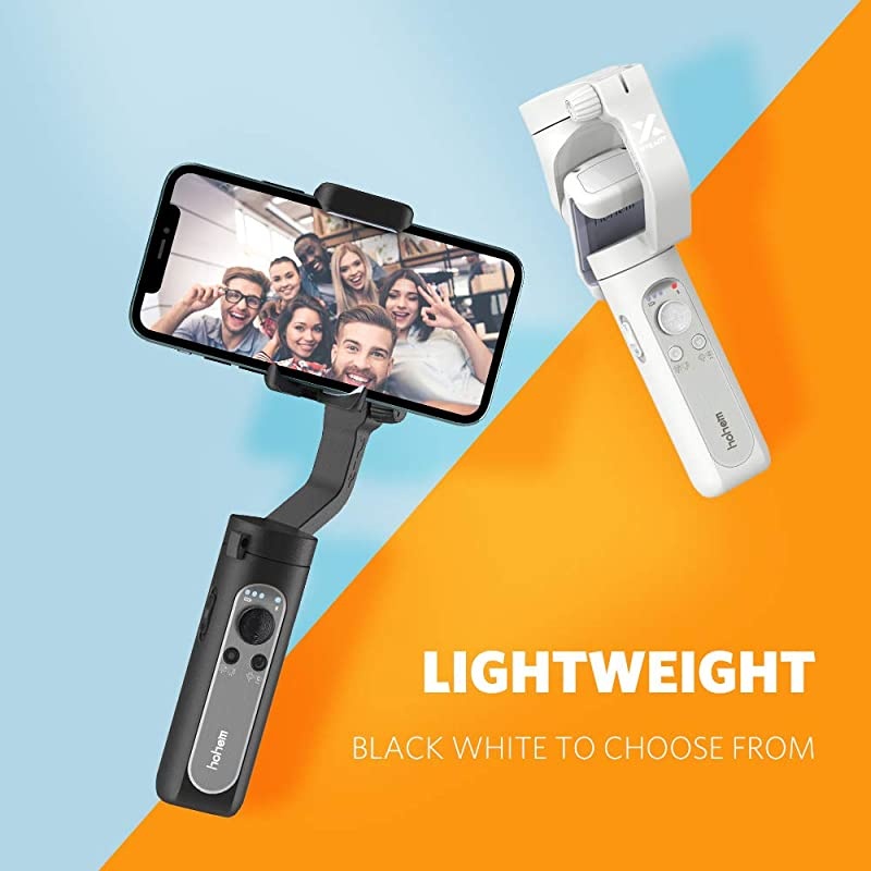 3Axis Gimbal Stabilizer for Smartphone05lbs Lightweight Foldable Phone Gimbal wAuto Inception DollyZoom Timelapse Handheld Gimbal for iPhone 11 pro max11Xs MaxSamsung  iSteady X