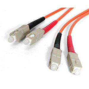 Fiber Optic Cable LC-LC 9/125 Duplex Single-Mode Fiber Cable Yellow 5 meters