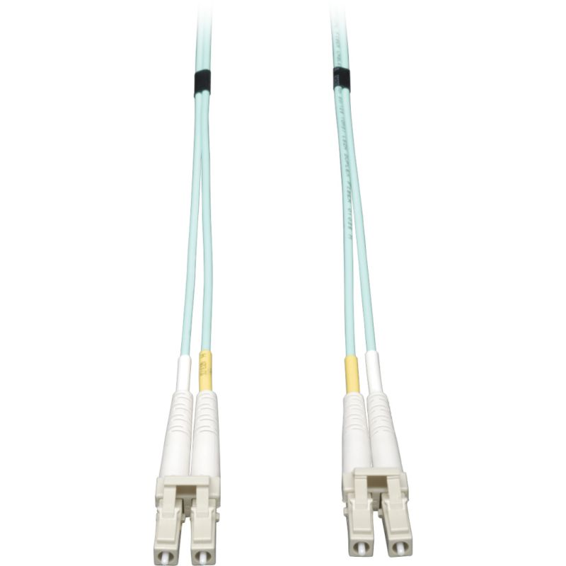 Fiber Optic Cable LC-LC 9/125 Duplex Single-Mode Fiber Cable Yellow 5 meters