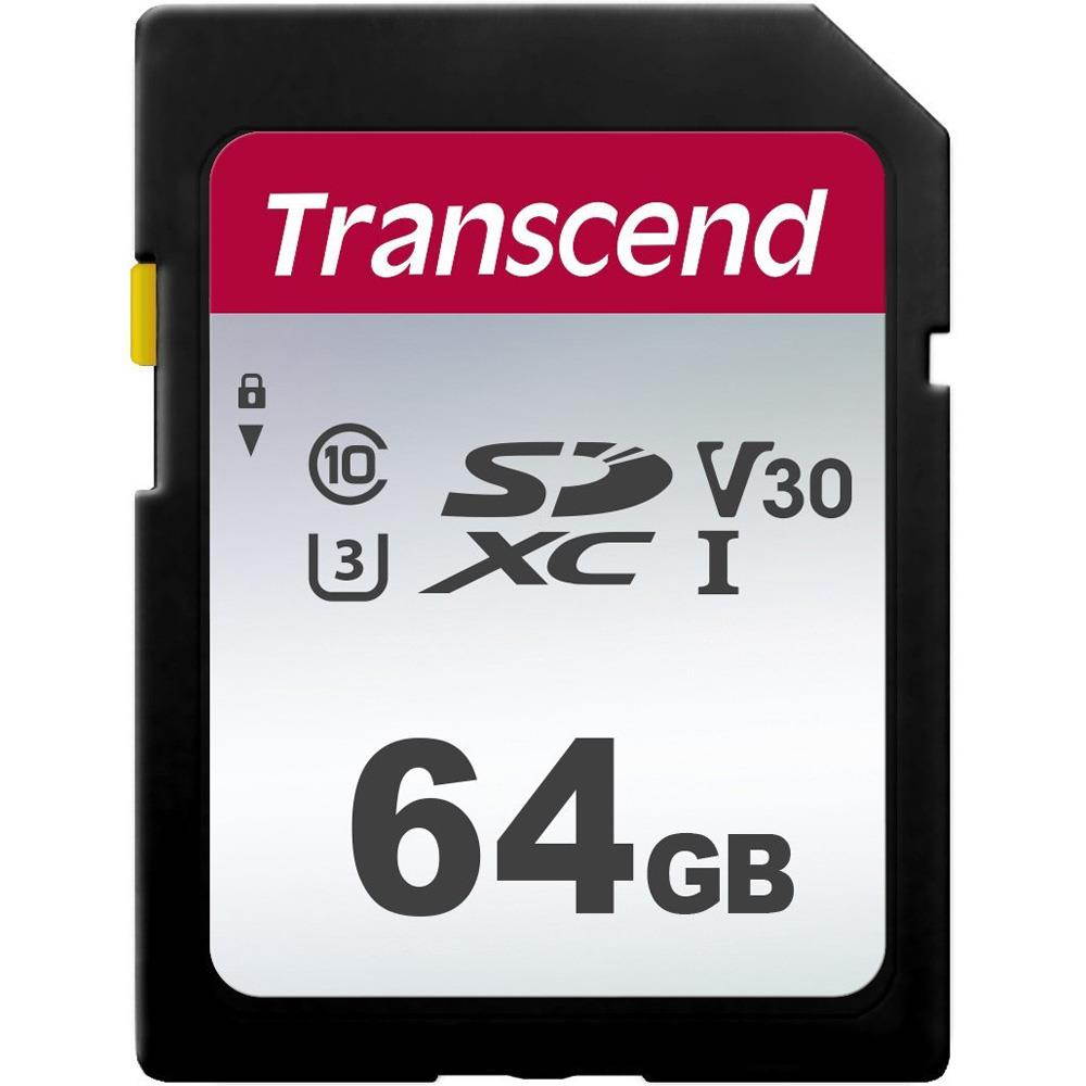 Transcend TS64GSDC300S 64GB UHS-I U3 SD Memory Card