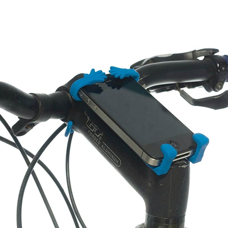 Silicon Flexible Cell Phone Holder, (Turquoise)