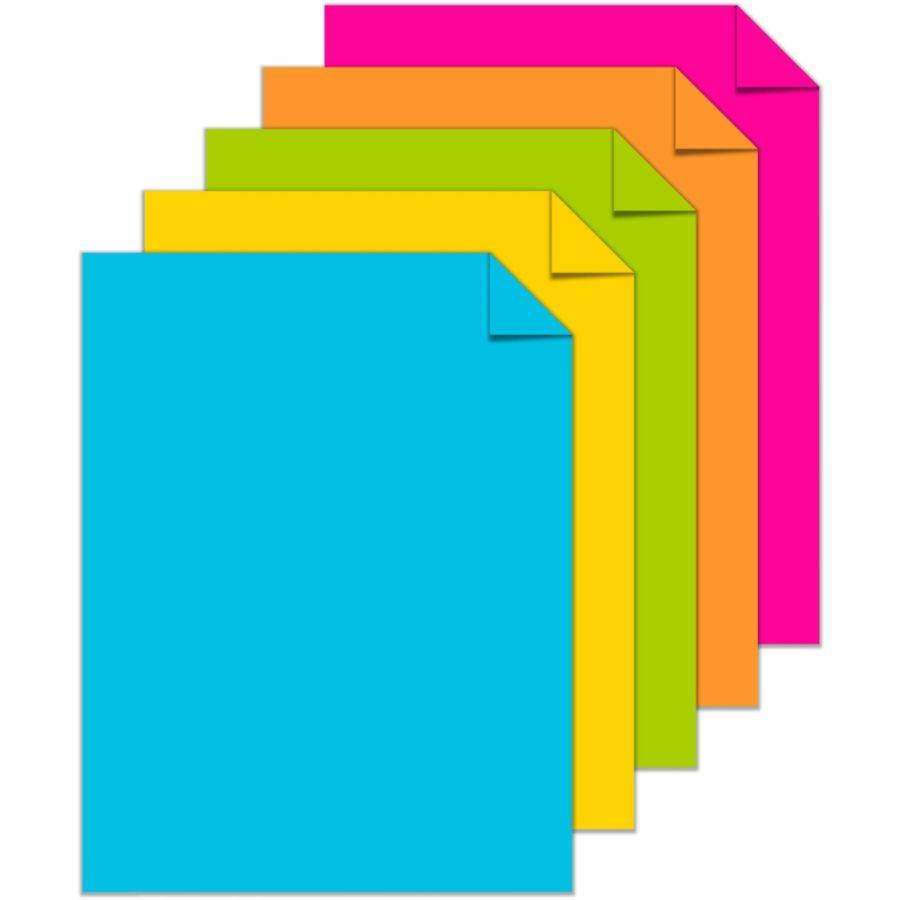 Astrobrights Astrobright Colored Cardstock 65lb 8-1/2"x11" 250Sht/PK Ast 99904