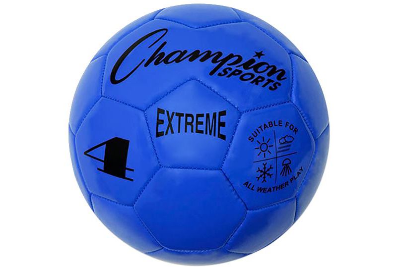 Extreme Series Size 4 Soccer Ball, Royal Blue