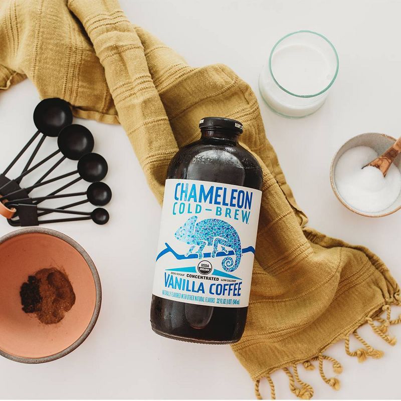 Chameleon Cold Brew Vanilla Coffee Concentrate - 1qt