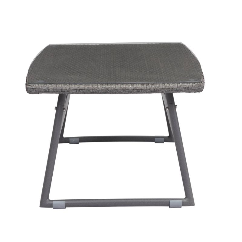 Modern Rectangular 39" Coffee Table - Gray - ZM Home