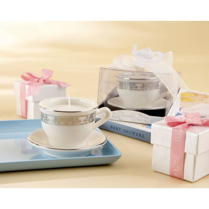 12ct Teacups and Tealights Miniature Porcelain Tealight Holders