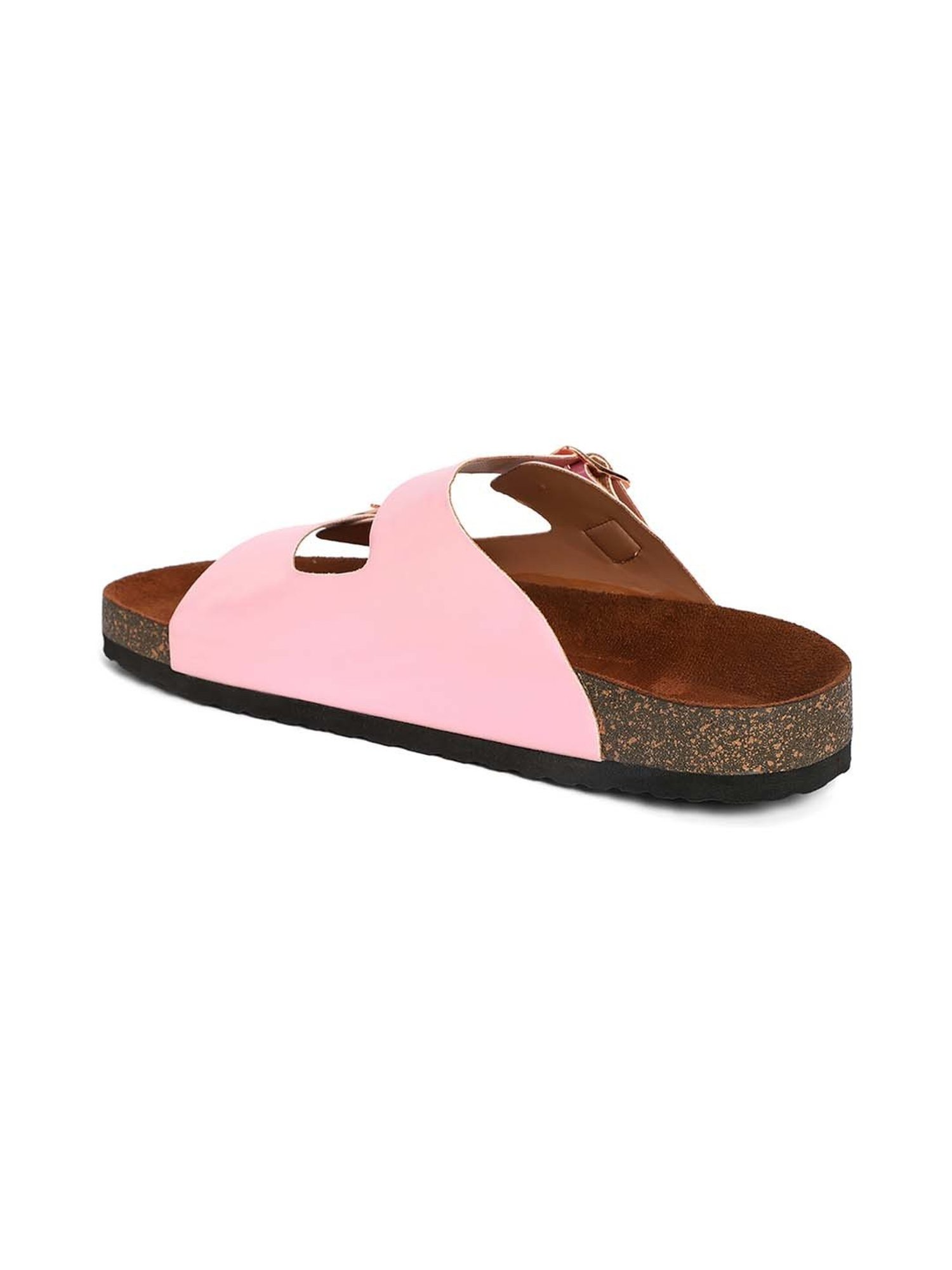 Mozafia Women's Light Pink Casual Sandals