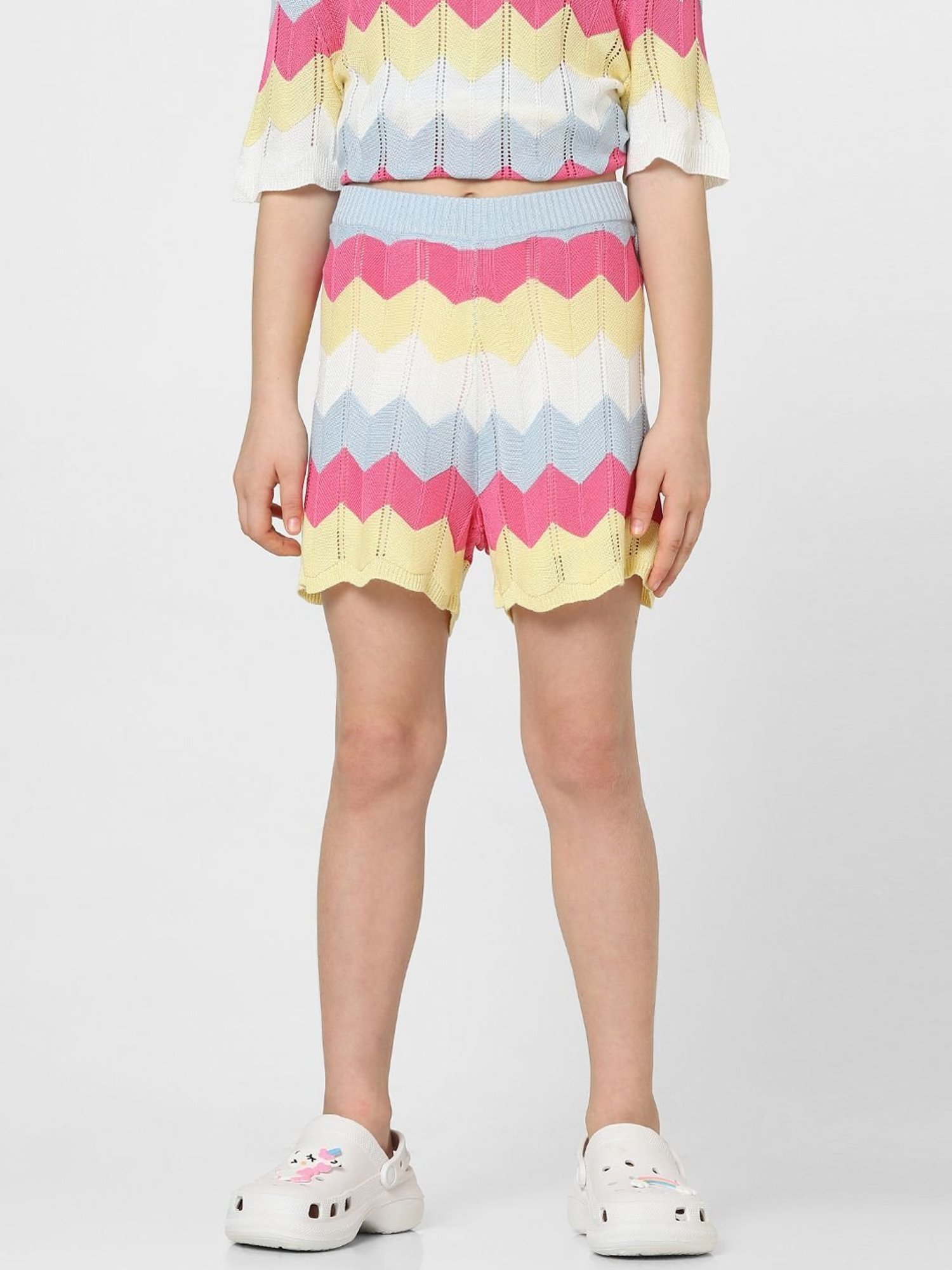 KIDS ONLY Multicolor Color Block Shorts