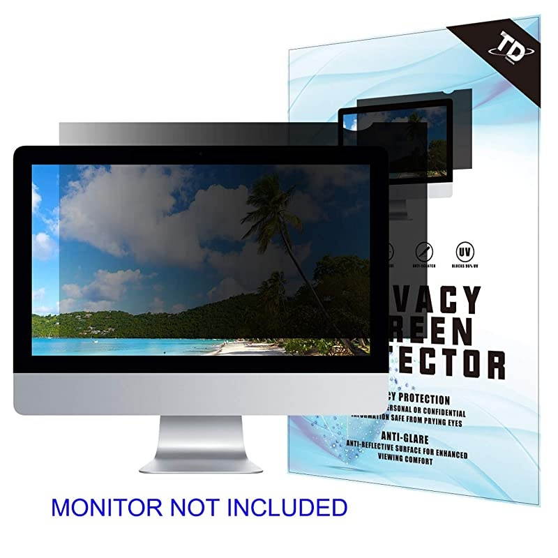 Inch Privacy Screen Filter for Desktop Computer Widescreen Monitor - Anti-Glare, Blocks 96% UV,Anti-Scratch with 16:10 Aspect Ratio