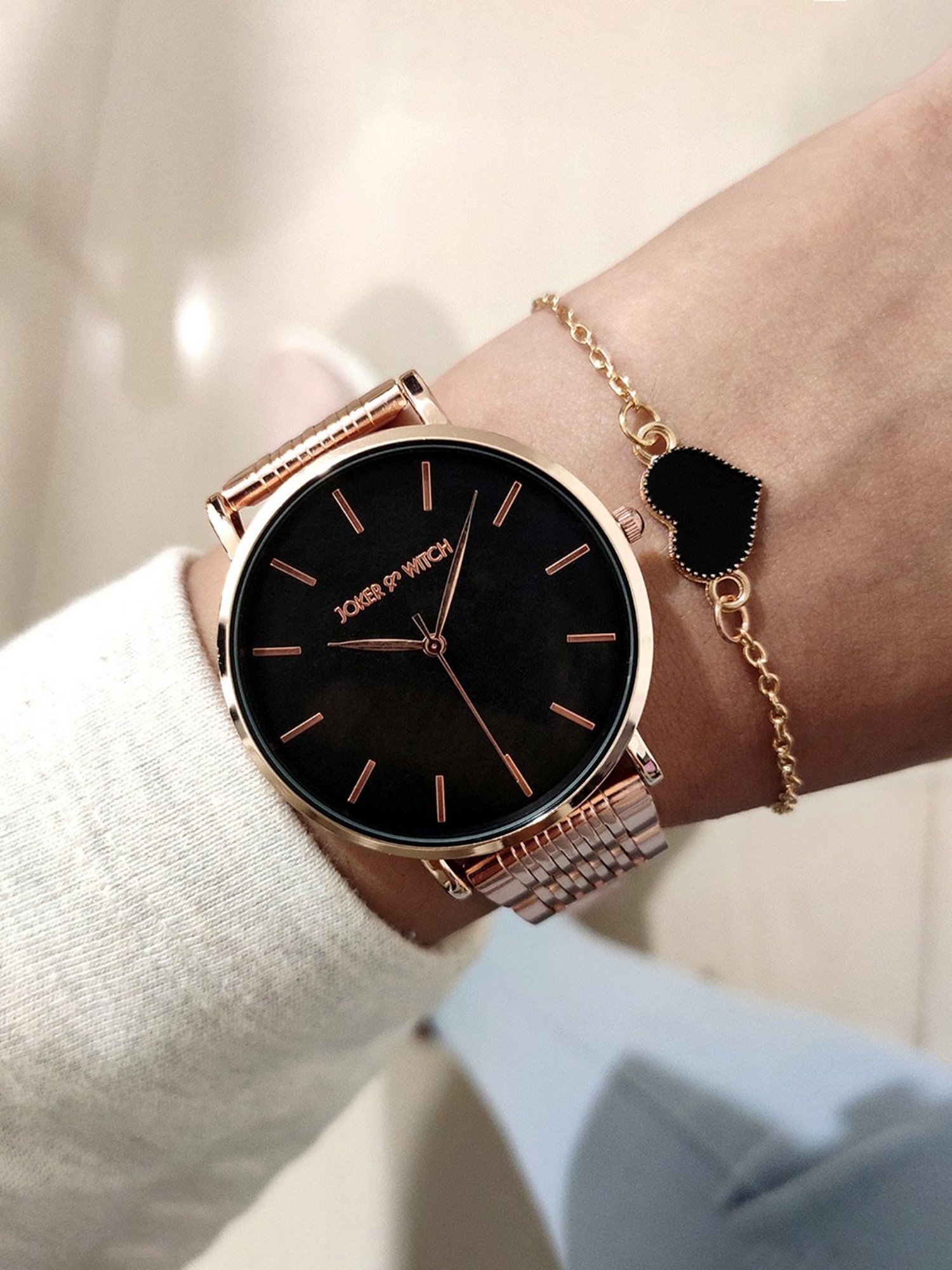 Joker & WItch JWBS597 Analog Watch with Bracelet Gift Set for Women