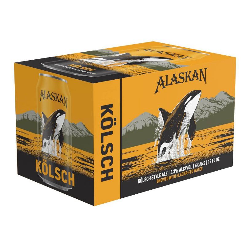 Alaskan Kolsch Beer - 6pk/12 fl oz Cans