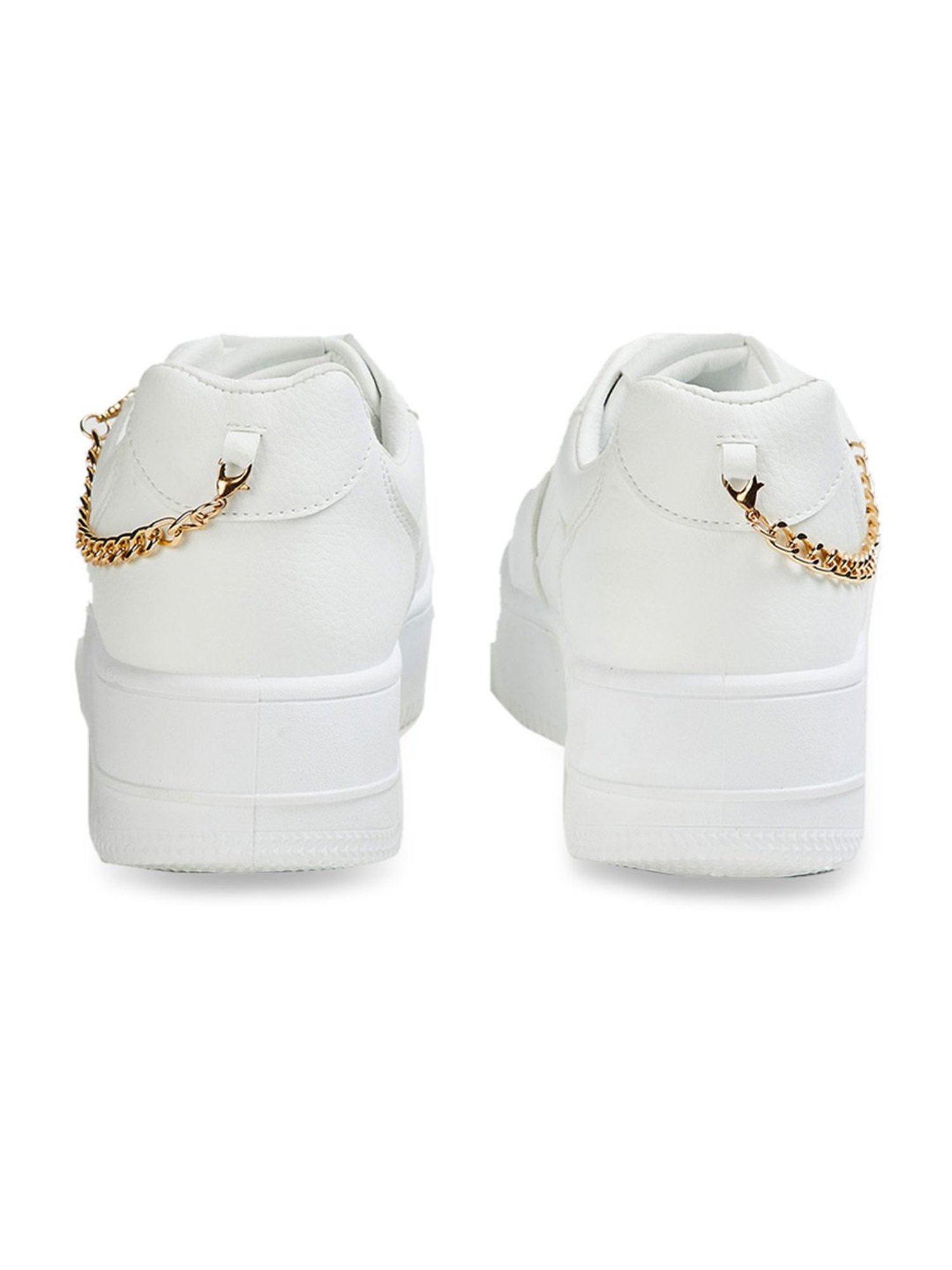 Ginger by Lifestyle Women's White Sneakers