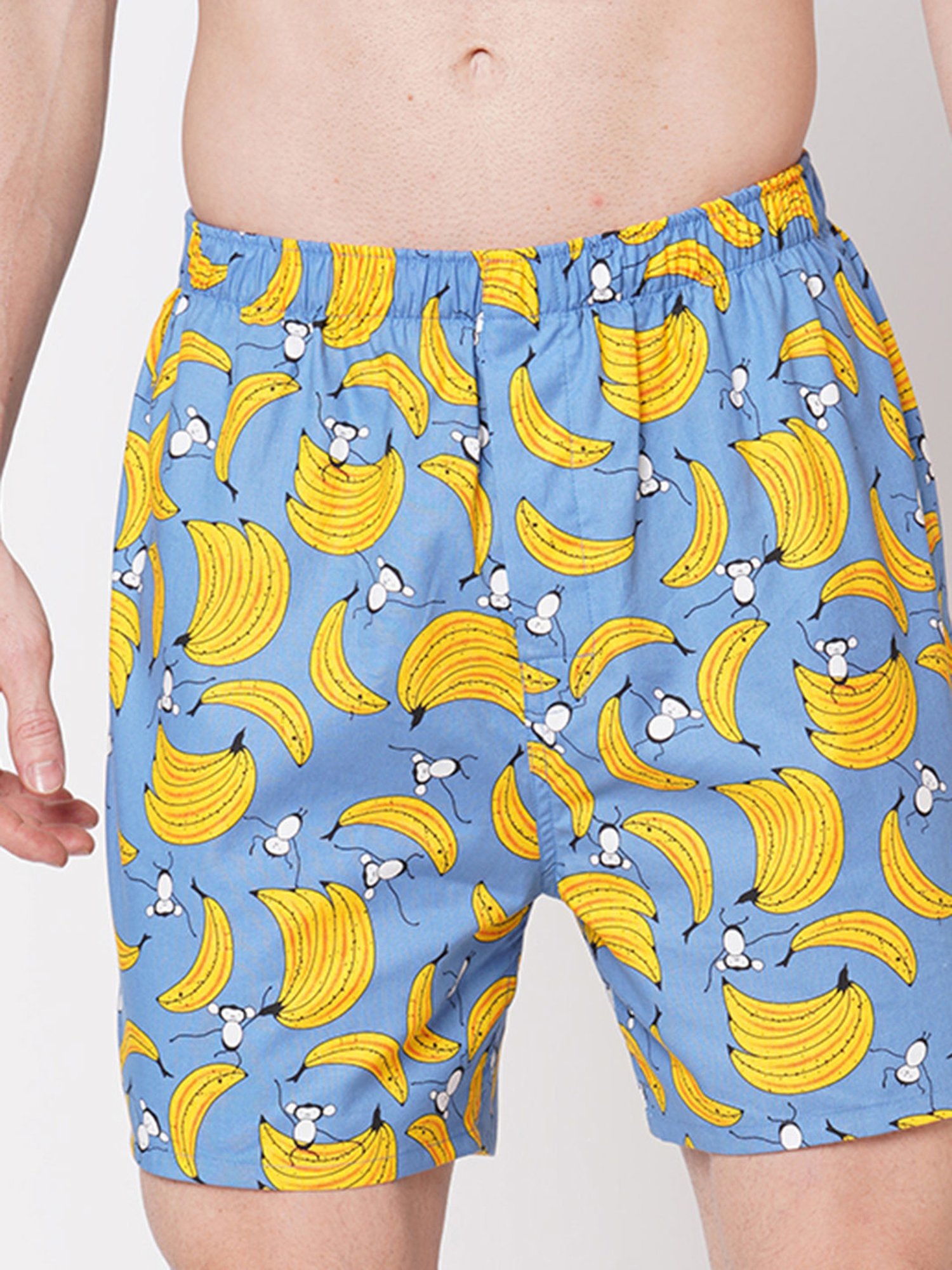 Fitz Multicolor Printed Boxer Shorts - Pack of 3