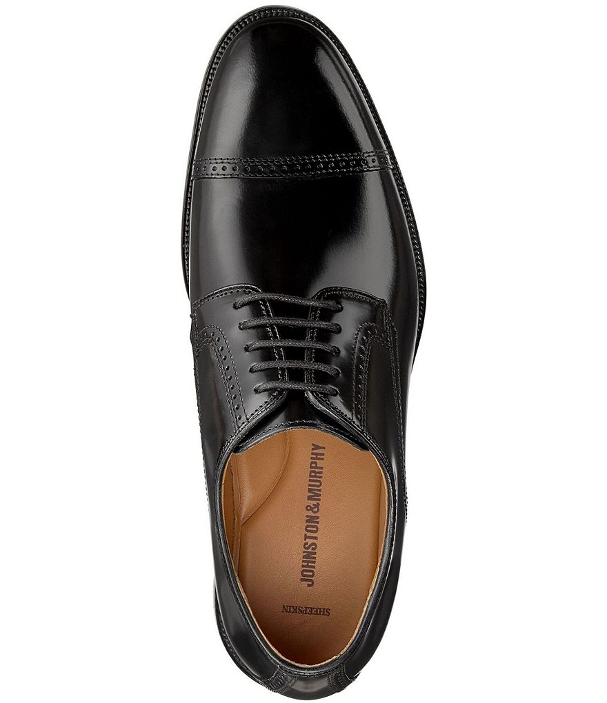 Johnston & Murphy Men's Bradford Cap-Toe Oxfords