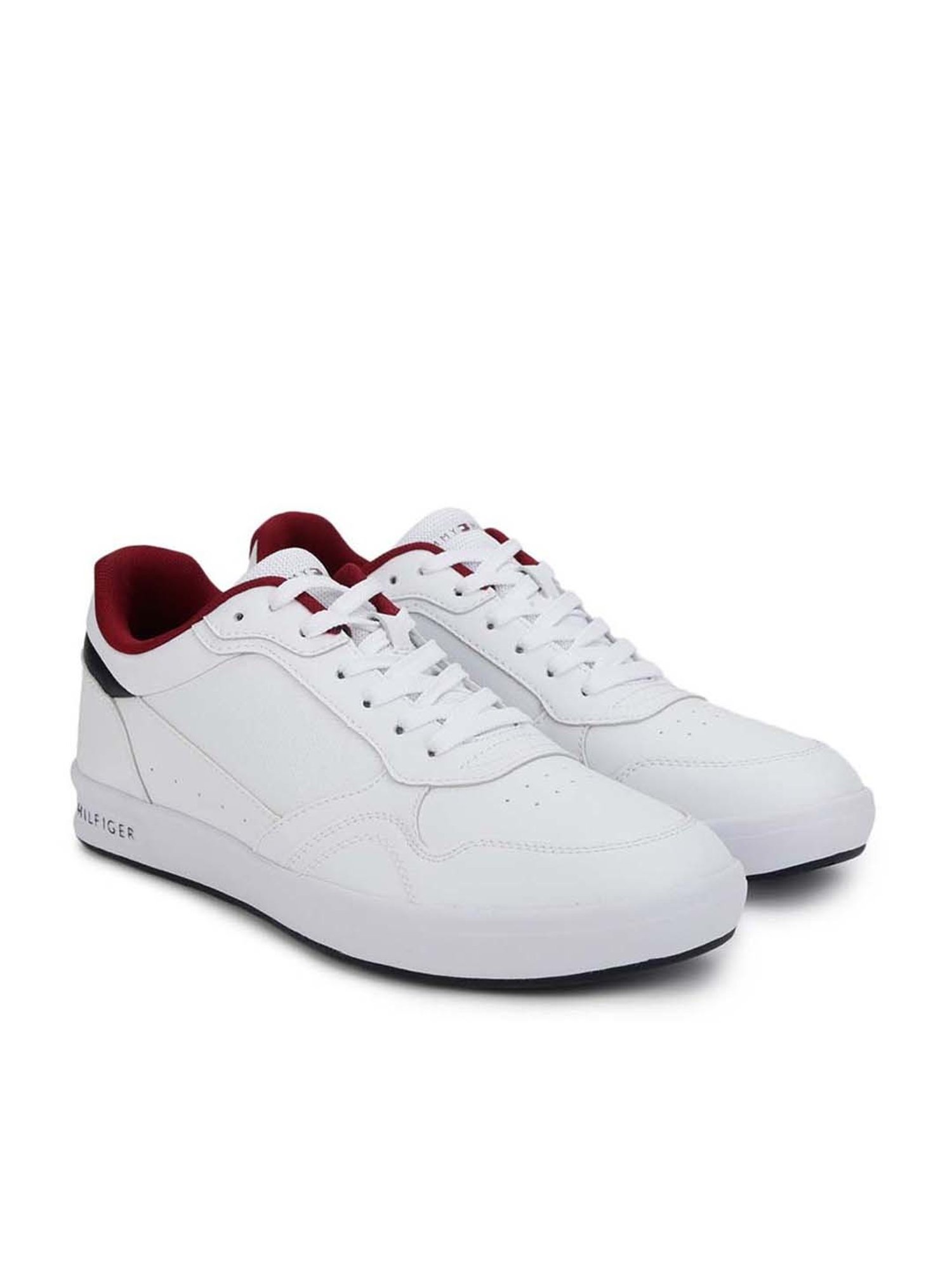 Tommy Hilfiger Men's Modern Cup White Sneakers