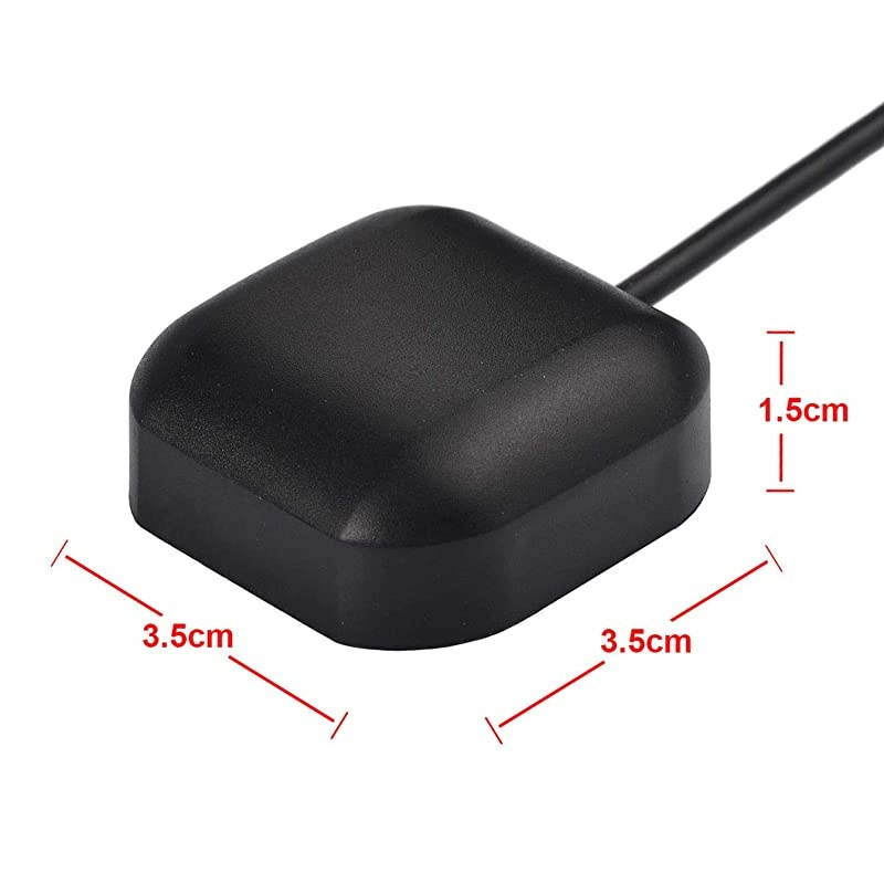 Vehicle Car Waterproof Active GPS Navigation Antenna with Fakra H Pink Connector Compatible with Ford F150 F250F550 Focus Edge Escape Expedition Explorer Fusion Mustang Taurus Truck SUV