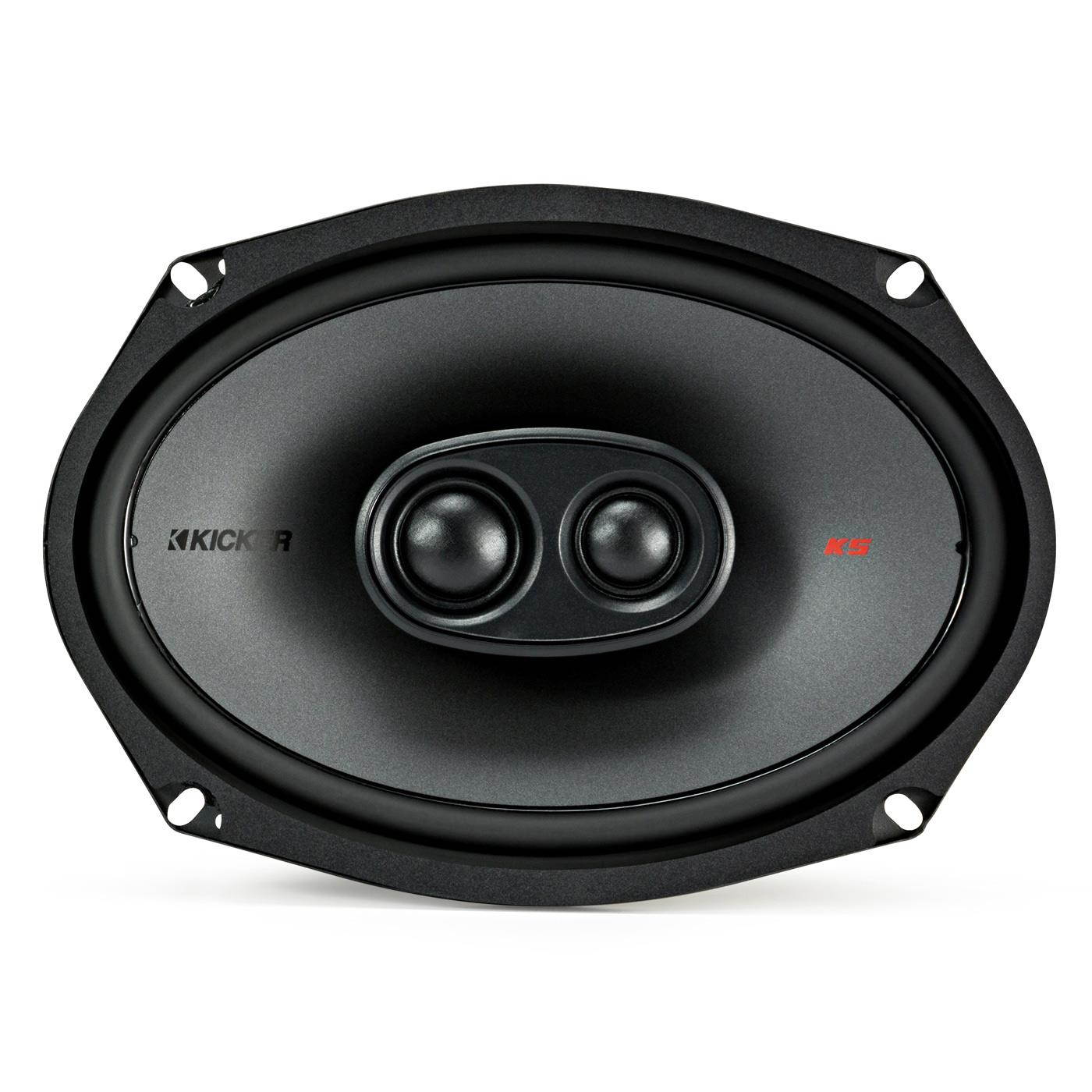 Kicker 44KSC69304 6x9" KS 3-Way Coaxial Speaker System