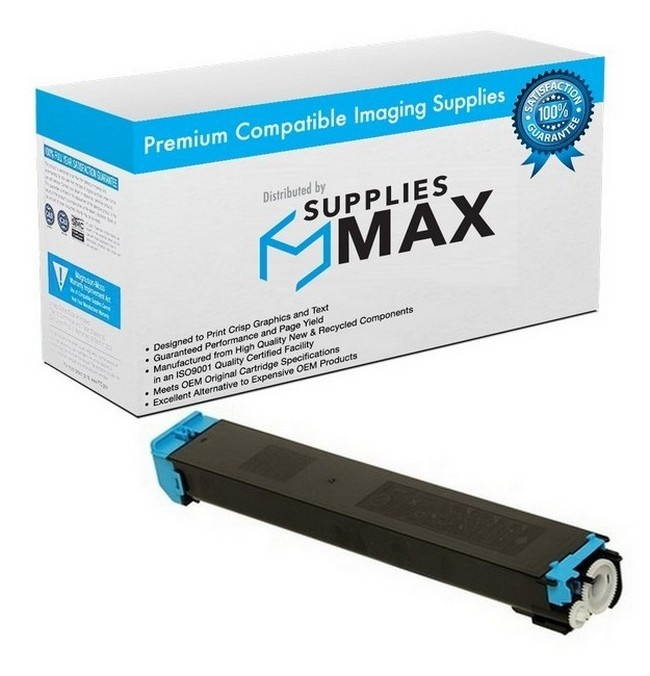 SuppliesMAX Compatible Replacement for Sharp MX-2610N/2615N/2640N/3110N/3115N/3140N/3640N Cyan Toner Cartridge (15000 Page Yield) (MX-36NTCA)