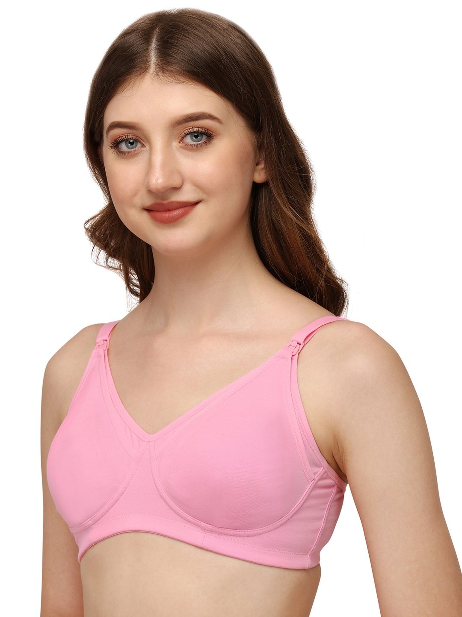 Mee Mee Pink Cotton Bra
