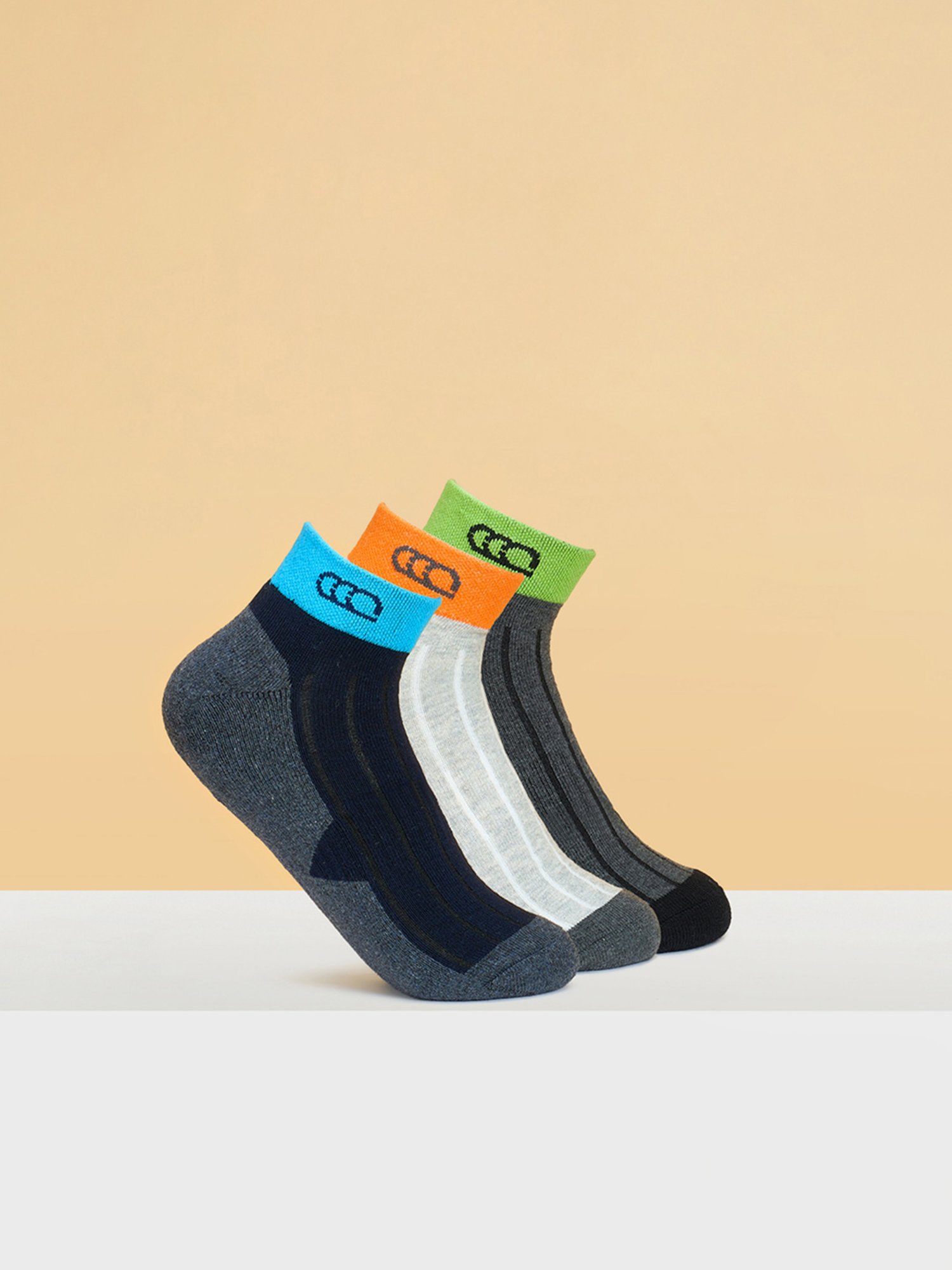 American Eagle Multicolor Printed Socks - Pack of 3